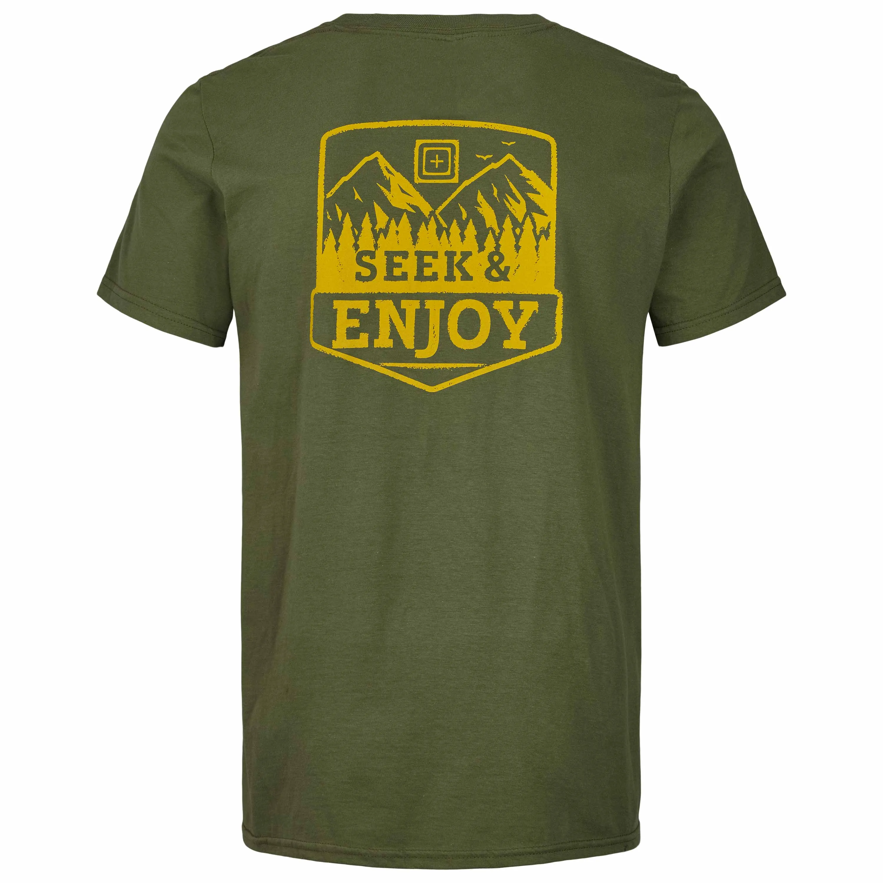 5.11 Women's T-Shirt Seek and Enjoy military green
