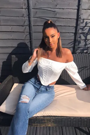 Always Sweet Corset - White