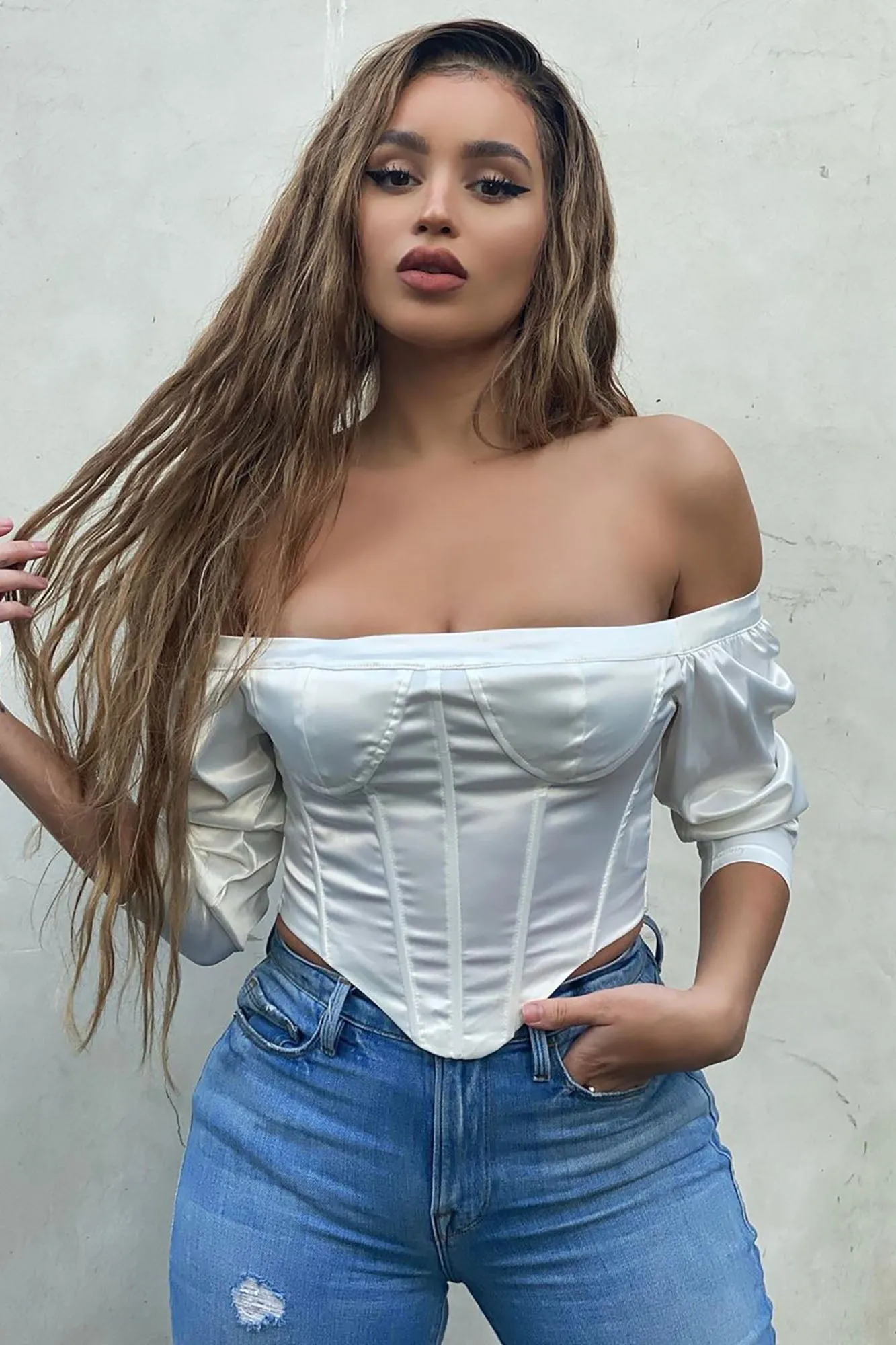 Always Sweet Corset - White