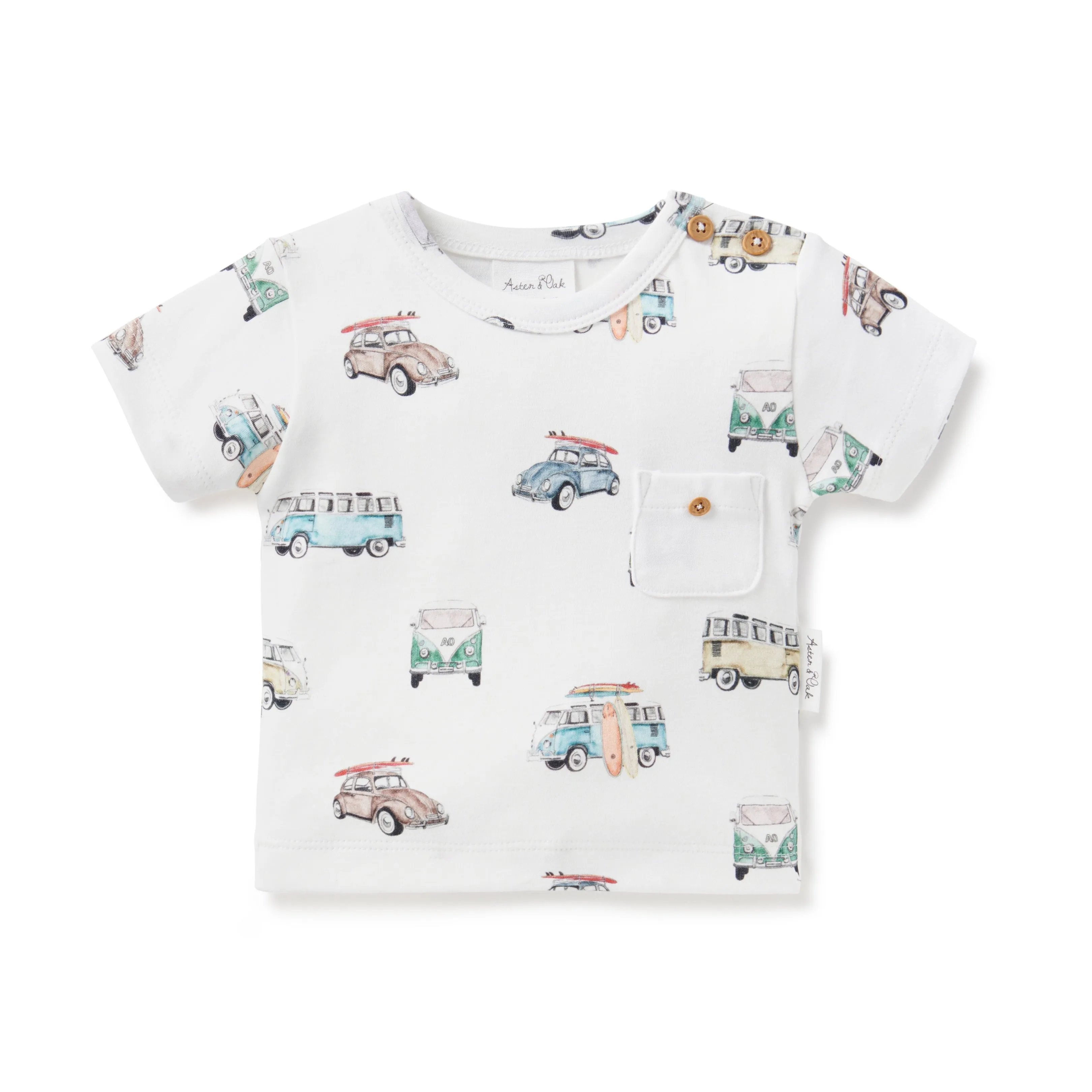 Aster and Oak Beach Life AOP Tee