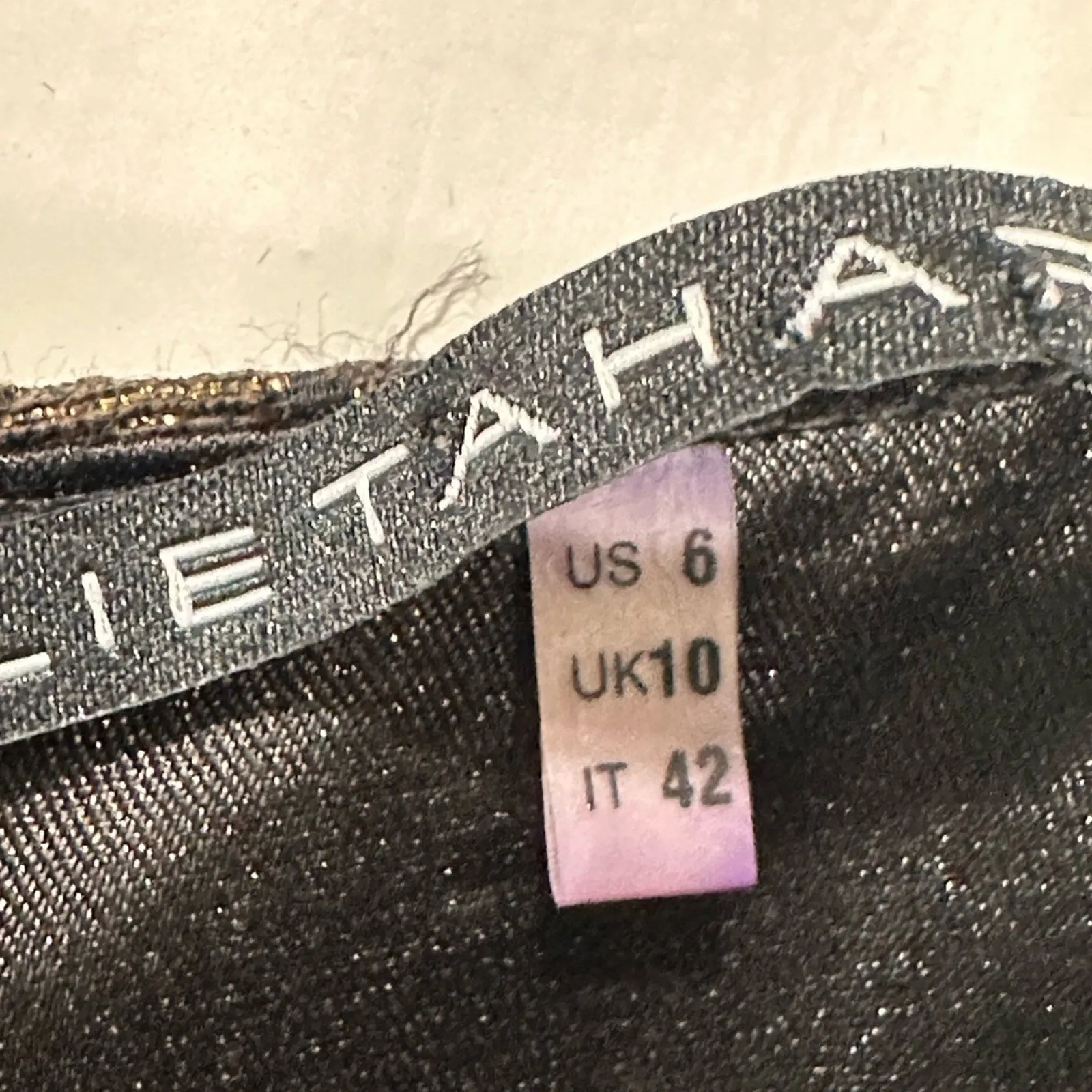 Elie Tahari Metallic Dress Size 8