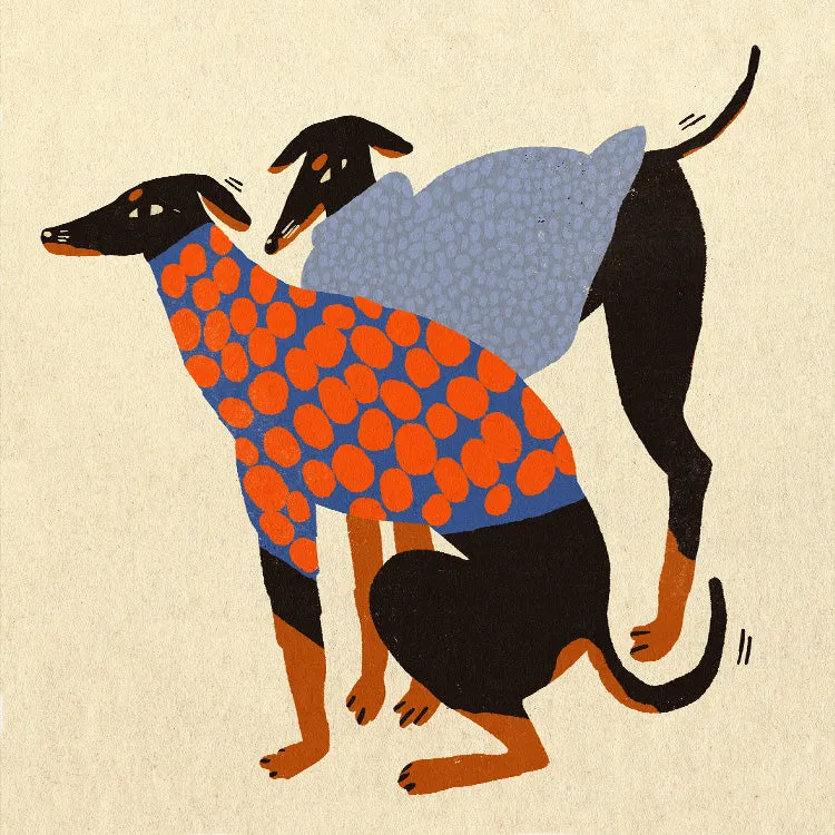 Enikő Eged - Autumn-Themed Dog Illustrations