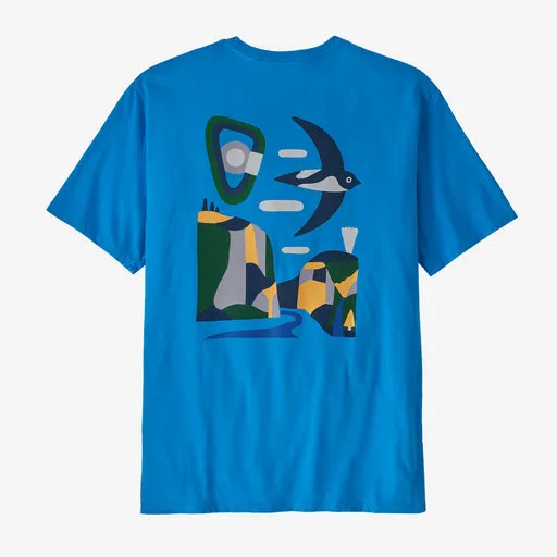 Granite Swift Organic T-Shirt (Vessel Blue)