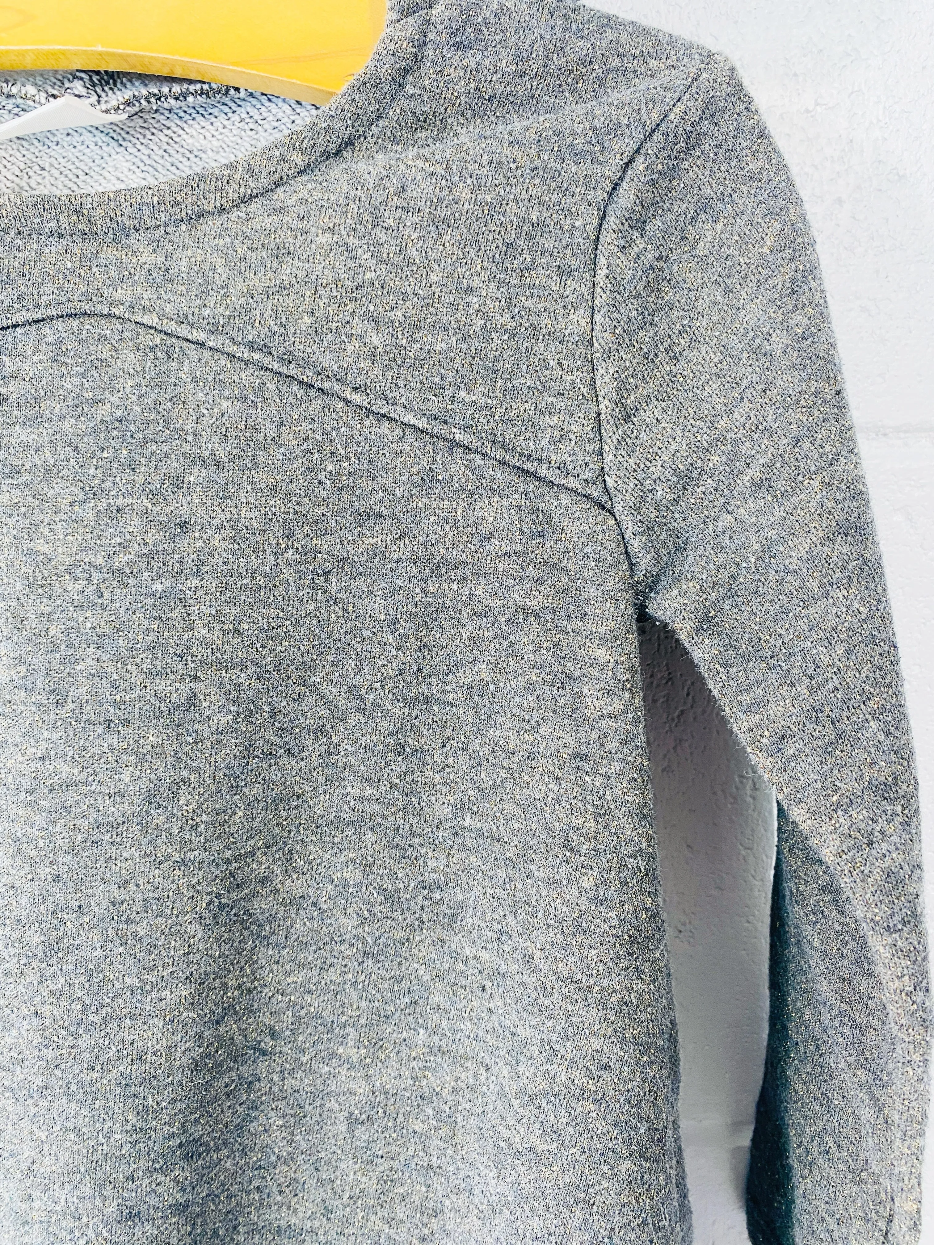 Grey   Gold Sparkle Dress, 2 years