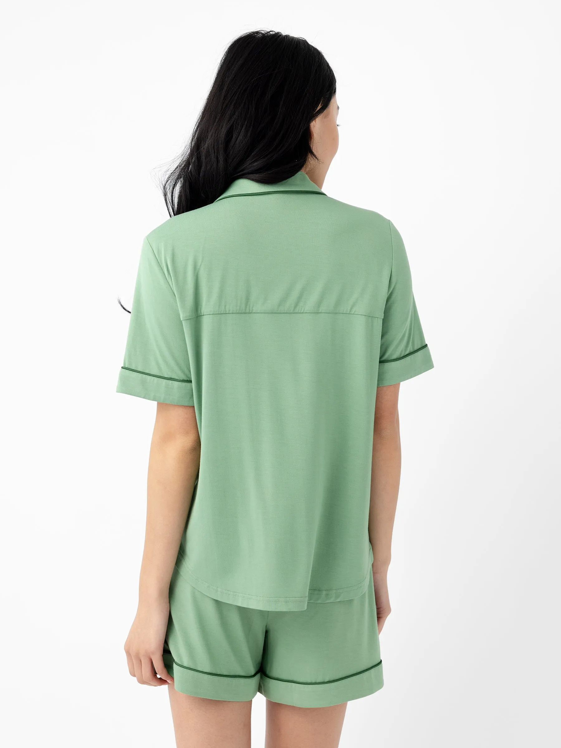 Last Chance Women's Bamboo Stretch-Knit Short Sleeve Pajama Top