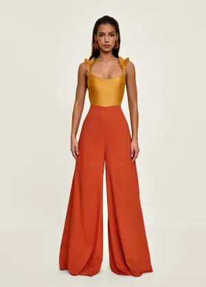 NATA PANTS - RED CORAL