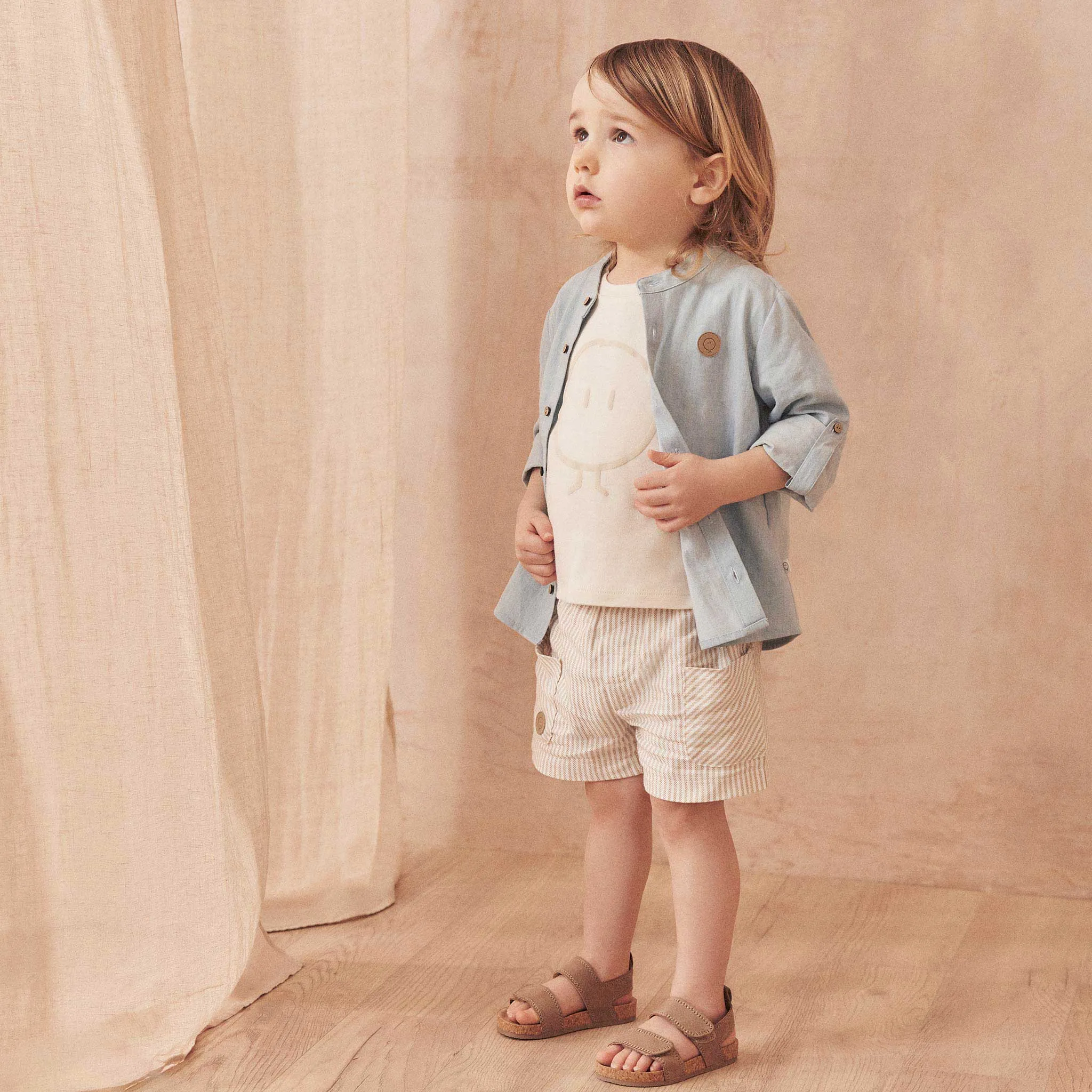 Summer Shirt, Tee & Shorts Outfit